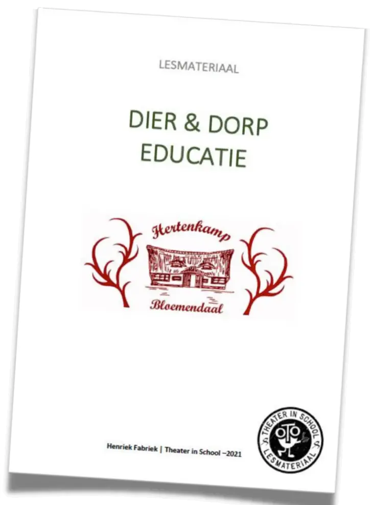 Omslag van de lesbrief Dier en Dorp