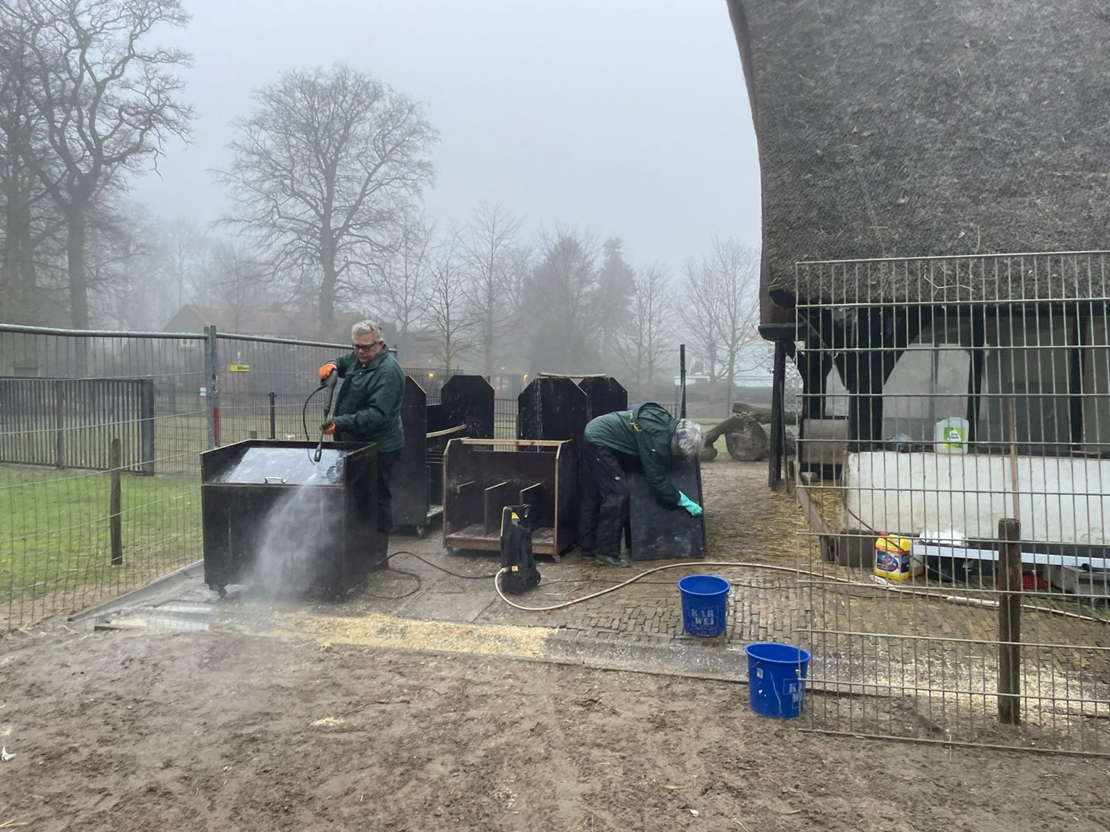 Renovatie hertenstal